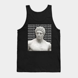 Existential Dread - Vaporwave Greek Bust Tank Top